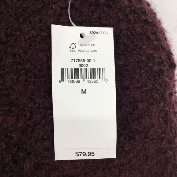 Gap Cozy Boucle Turtleneck Tunic Sweater Womens Medium Merino Wool NWT #U - Picture 7 of 9